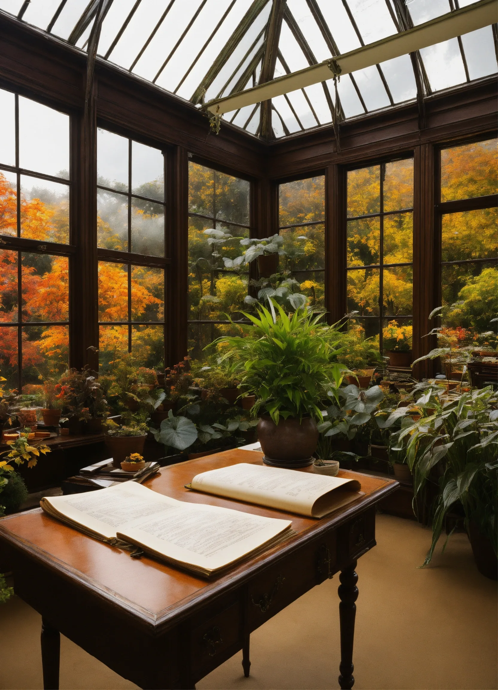 Close-up of green leaves showing natural textures and patterns